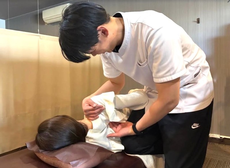 ほぐしの壺接骨院大口店 施術